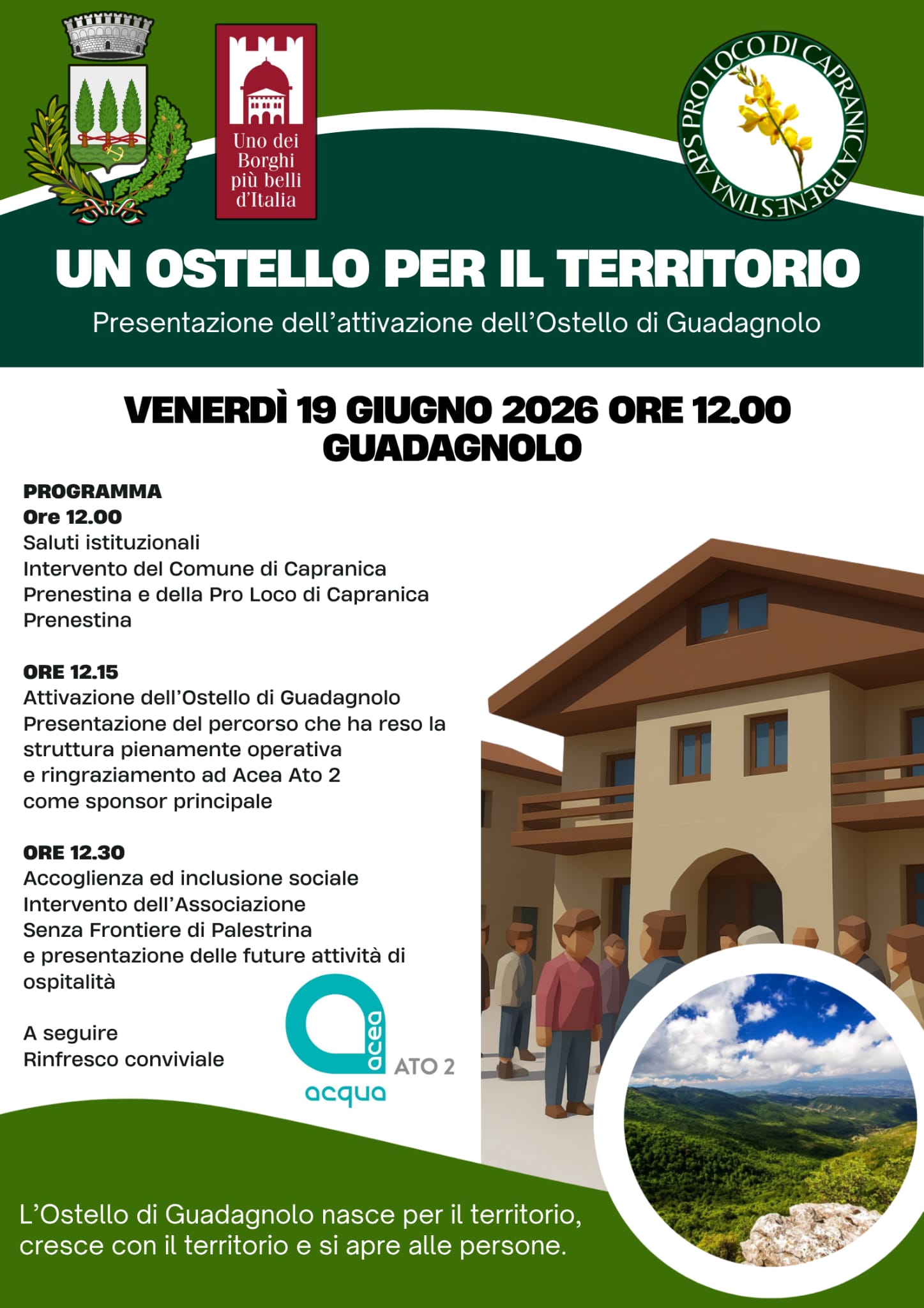 Un ostello per il territorio